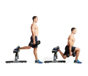 bai tap gym tai nha cho nam squat 1 chan 1