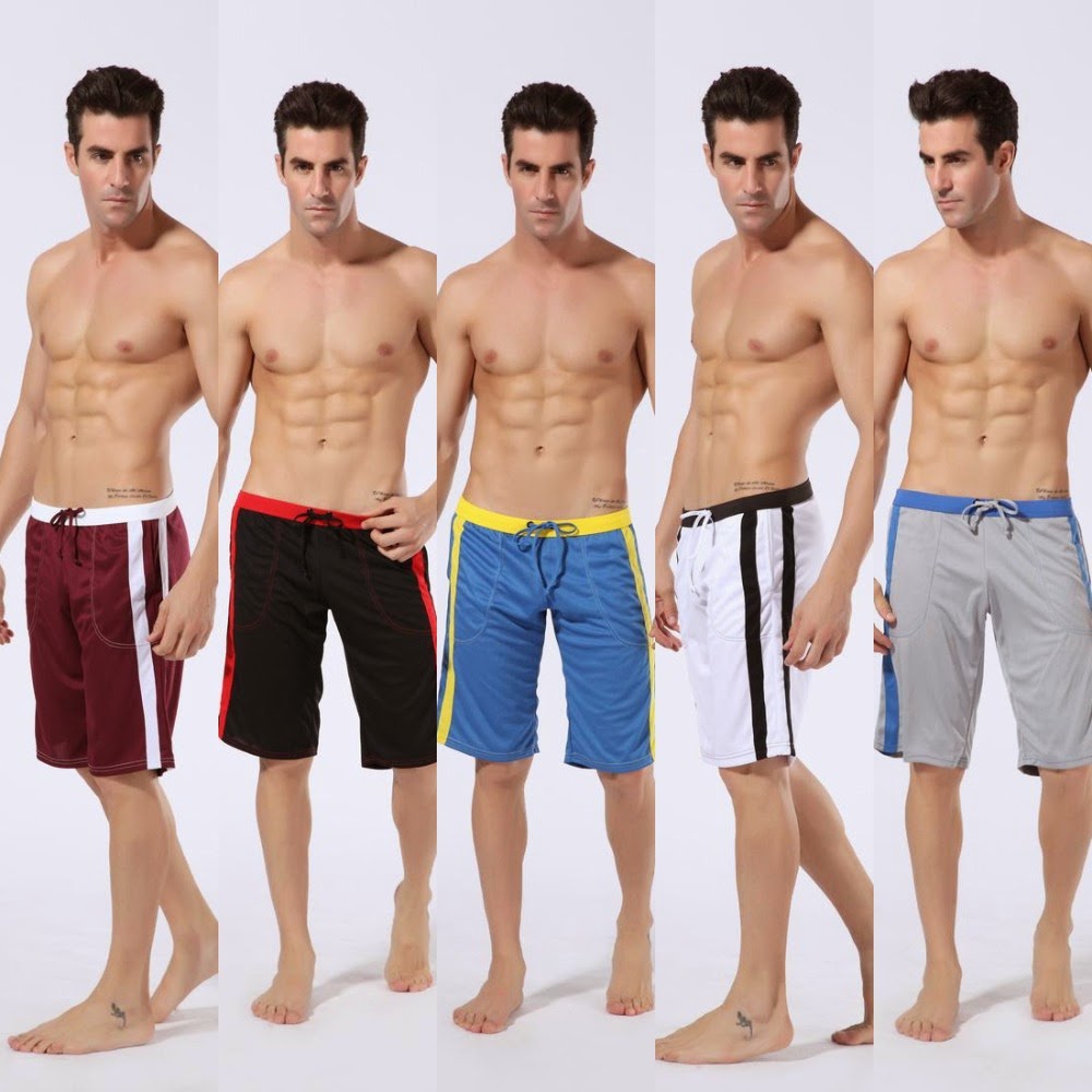 Men s long sexy sport shorts new brand WJ Home Pants GYM wear yoga Comfort breathe